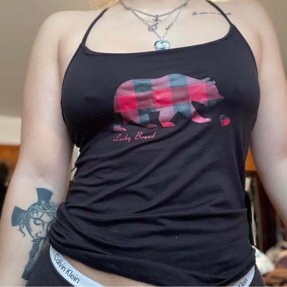 Lucky Brand Sleeping Tanks; Bundle of 2 - Picture 2 of 4